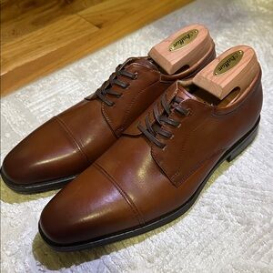 Florsheim- Brown Leather Oxford Shoes